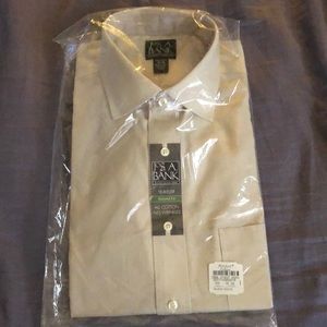 JoS A Bank tailored fit dress shirt